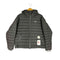 aeae NEW SYMBOL REVERSIBLE LIGHT DOWN ロゴプリント フーデッド ダウンジャケット レディース