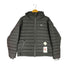 aeae NEW SYMBOL REVERSIBLE LIGHT DOWN ロゴプリント フーデッド ダウンジャケット レディース