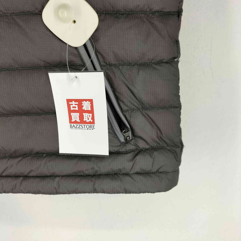 aeae NEW SYMBOL REVERSIBLE LIGHT DOWN ロゴプリント フーデッド ダウンジャケット レディース