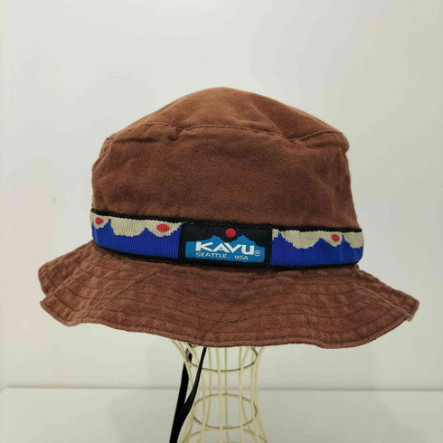 カブー KAVU USA製 ストラップ バケットハット メンズ S
