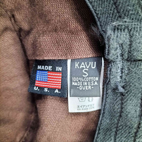 カブー KAVU USA製 ストラップ バケットハット メンズ S