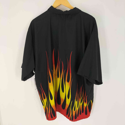 725 originals ファイヤー柄 半袖シャツ B系 ビックサイズ メンズ JPN:XL