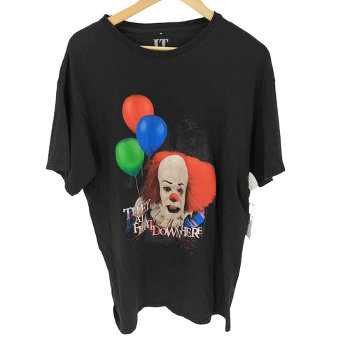 ムービープリント ホラー キャラクタープリントクルーネックTシャツ メンズ JPN:XL
