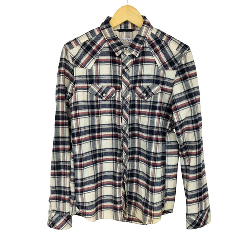 ニコルクラブフォーメン NICOLE CLUB FOR MEN チェック ウエスタンネルシャツ メンズ JPN:46