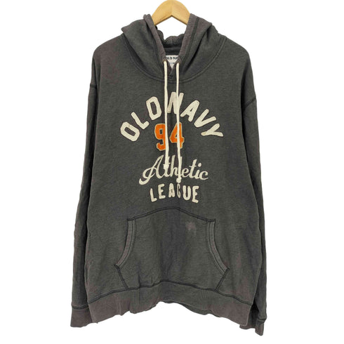 オールドネイビー OLD NAVY フロントワッペンデザイン プルオーバーパーカー メンズ JPN:XXL