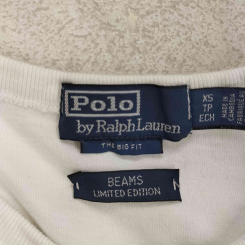 ポロバイラルフローレン Polo by RALPH LAUREN THE BIG FIT ビッグベアー フリントプリントクルーネックTシャツ メンズ XS