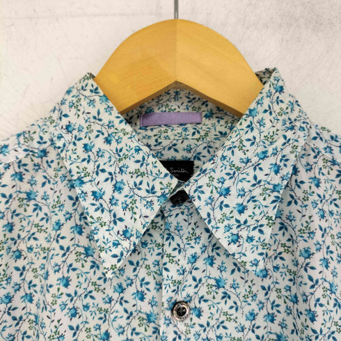 ポールスミスロンドン Paul Smith LONDON フラワー総柄レギュラーカラーシャツ メンズ JPN:M