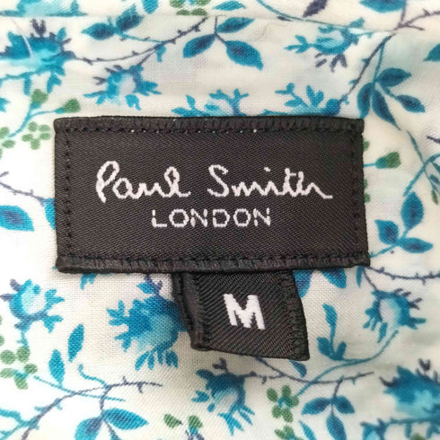 ポールスミスロンドン Paul Smith LONDON フラワー総柄レギュラーカラーシャツ メンズ JPN:M