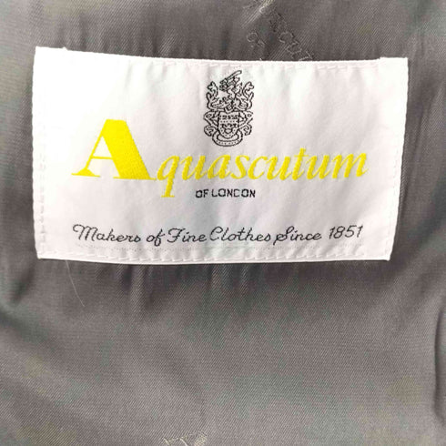 アクアスキュータム AQUASCUTUM ウール 2Bテーラードジャケット メンズ 165