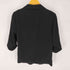 ザラ ZARA ブラック ギャザー ロールアップ スリーブジャケット レディース import:M