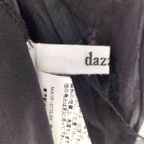 ダズリン dazzlin チュールデザイン キャミワンピース レディース