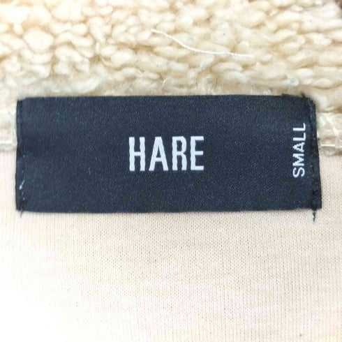 ハレ HARE ボアフリースプルオーバーパーカー メンズ JPN:S