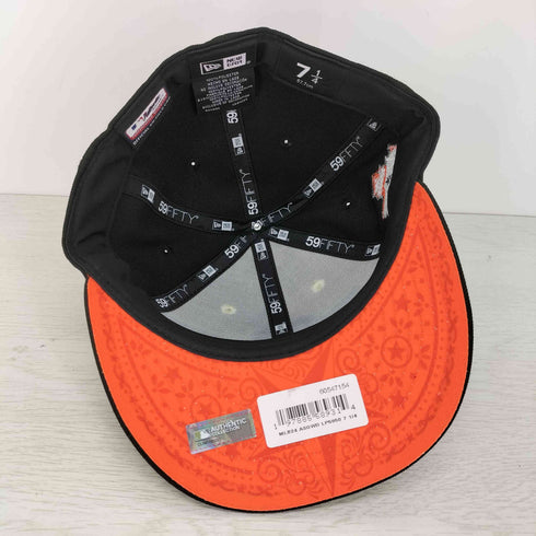 ニューエラ NEW ERA チームロゴ刺繍 6パネル ベースボールキャップ メンズ 7 1/4