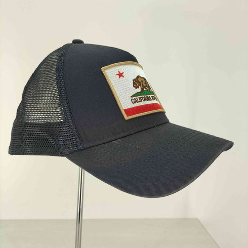 ニューエラ NEW ERA 州旗ロゴ刺繍 6パネル メッシュキャップ レディース