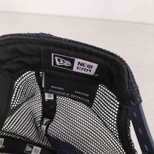 ニューエラ NEW ERA 州旗ロゴ刺繍 6パネル メッシュキャップ レディース