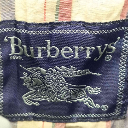 バーバリーズ BURBERRYS 裏チェック ステンカラーコート メンズ