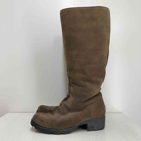 アグ UGG サイドジップ ムートン ロングブーツ レディース JPN:22