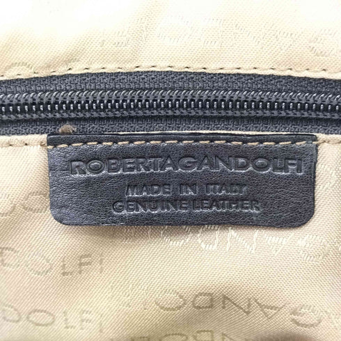 ROBERTAGANDOLFI スタッズレザーハンドバッグ import Y2K レディース