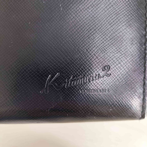 キタムラ KITAMURA フロントロゴ 刻印 長財布 メンズ