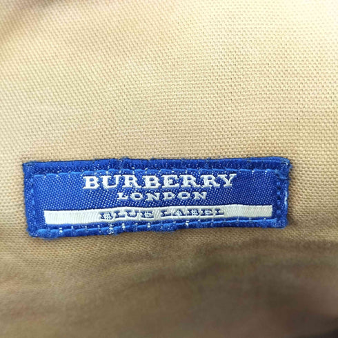 バーバリーブルーレーベル BURBERRY BLUE LABEL ノバチェック ショルダーバッグ レディース