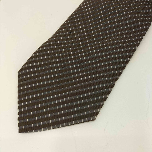 アルマーニコレツィオーニ ARMANI COLLEZIONI イタリア製 総柄 シルクネクタイ メンズ