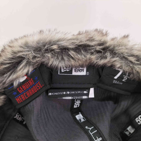 ニューエラ NEW ERA 別注 コーデュロイ フェイクファー イヤーフラップキャップ フライトキャップ メンズ 7 1/4