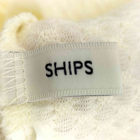 シップス SHIPS シャーリング ジャカード ポロ レディース ONE SIZE