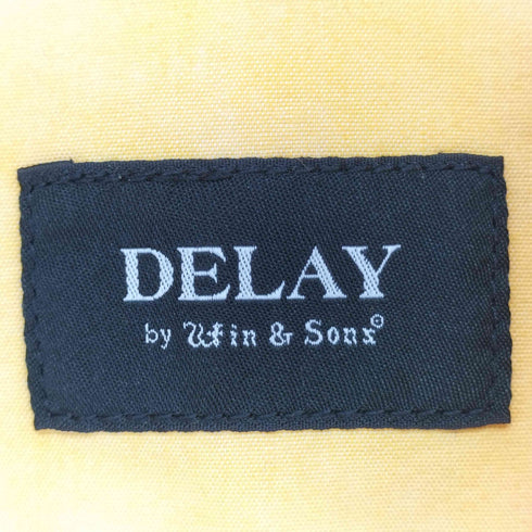 DELAY by Win&Sons ウエスタンシャツ ムラ加工 メンズ 1