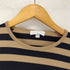 ジョンスメドレー JOHN SMEDLEY 英国製 ニュージーランドメリノウール ボーダー ニット レディース M