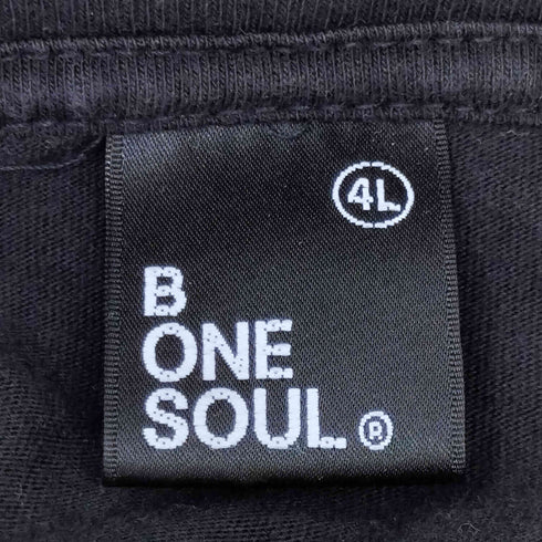 B ONE SOUL 両面プリント クルーネックTシャツ B系 メンズ