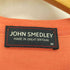 ジョンスメドレー JOHN SMEDLEY 英国製 メリノウールエクストラファイン ハーフボタン ニット レディース M