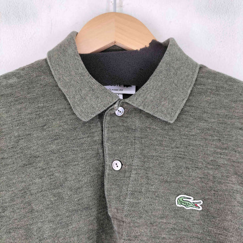 ラコステ LACOSTE ワニ刺繍 鹿の子ポロシャツ メンズ 3