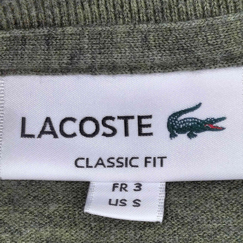 ラコステ LACOSTE ワニ刺繍 鹿の子ポロシャツ メンズ 3