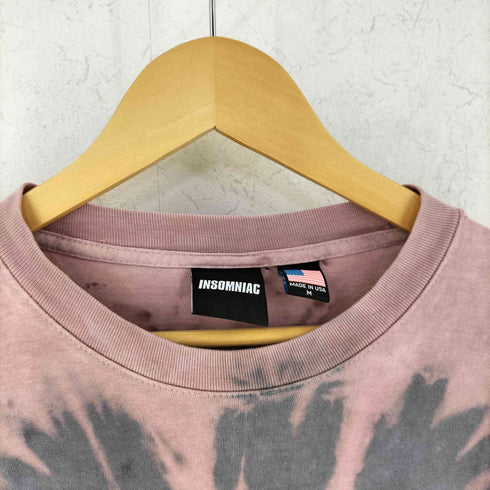 INSOMNIAC 両袖プリント タイダイ柄 長袖Tシャツ street メンズ M