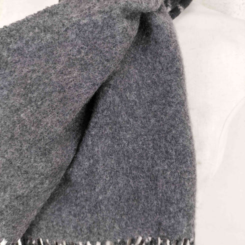 タケオキクチ TAKEO KIKUCHI pure cashmere カシミヤ100 チェックマフラー メンズ