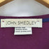 ジョンスメドレー JOHN SMEDLEY 英国製 ニュージーランドメリノウール カーディガン レディース S
