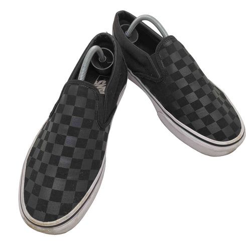 バンズ VANS Slip-On Classic チェッカーボード ブラック メンズ JPN:26