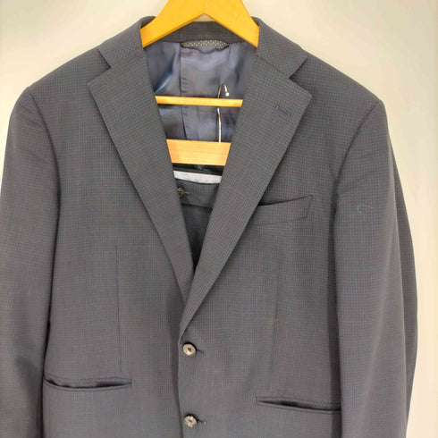 スーツカンパニー THE SUIT COMPANY FILO D'ORO チェック柄 2B スーツ セットアップ メンズ 175cm