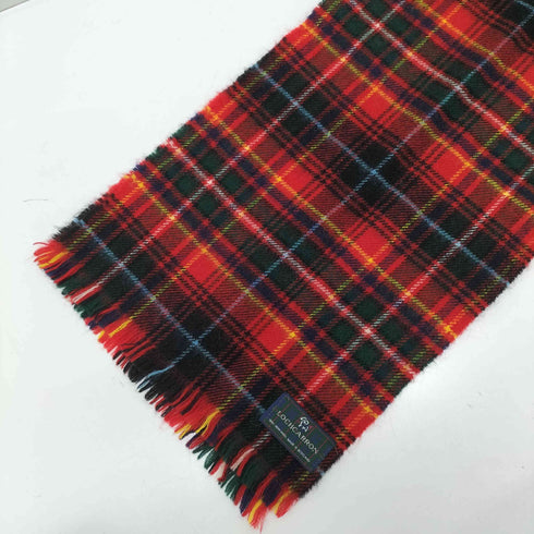 LOCHCARRON タータンチェックウールマフラー レディース