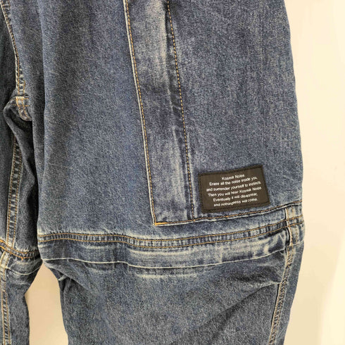 ジーユー GU デニムコンバーチブルワイドカーゴパンツ レディース JPN:XL