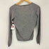 ジョンスメドレー JOHN SMEDLEY 英国製 ウール Vネック ニット レディース S