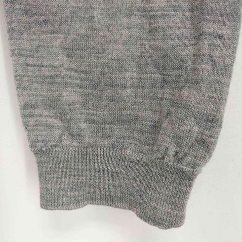 ジョンスメドレー JOHN SMEDLEY 英国製 ウール Vネック ニット レディース S