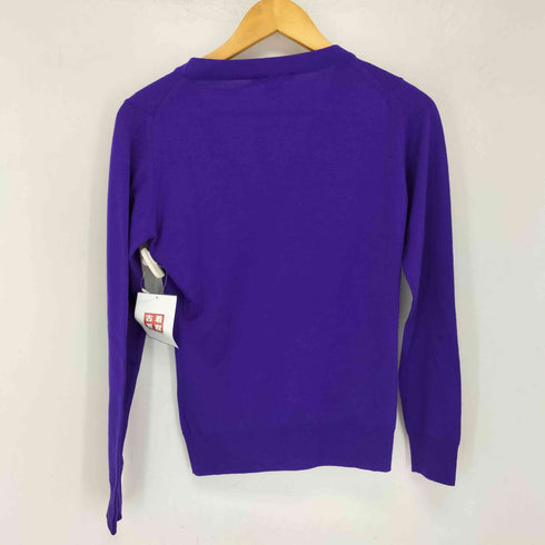 ジョンスメドレー JOHN SMEDLEY 英国製 ウール Vネック カーディガン レディース S