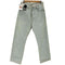 リーバイス Levis 80S USA製 ボタン裏555 刻印 バレンシア工場製 501×× アイスウォッシュ ボタンフライ ストレート デニム パンツ 88年2月製 メンズ W34L36