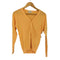 ジョンスメドレー JOHN SMEDLEY 英国製 コットン Vネック カーディガン レディース XS