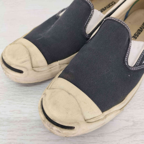 コンバース CONVERSE JACK PURCELL WASHOUT SLIP-ON CHARCOAL メンズ CONVERSE:8