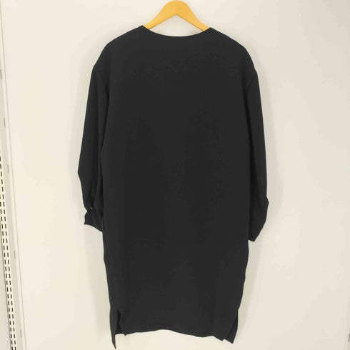 バーニーズニューヨーク BARNEYS NEWYORK パフスリーブ Vネック ワンピース レディース EUR:38