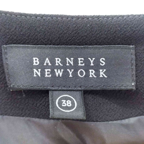 バーニーズニューヨーク BARNEYS NEWYORK パフスリーブ Vネック ワンピース レディース EUR:38