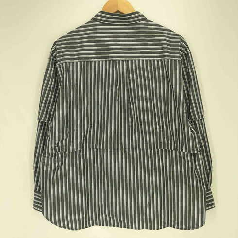 ローズバッド ROSE BUD 23AW マルチウェイストライプシャツ レディース FREE