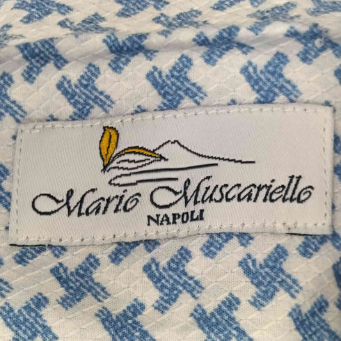 Mario Muscariello イタリア製 総柄 シャツ メンズ